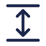 Paragraph Spacing SVG Icon